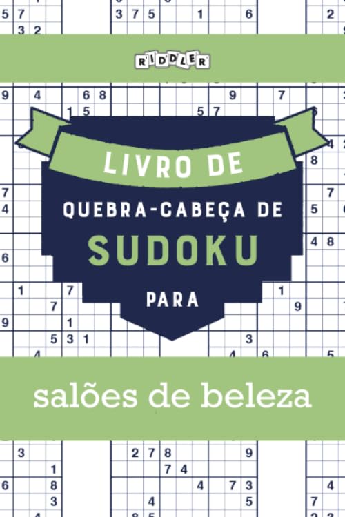 Livro de quebra-cabeças de Sudoku para salões de beleza (édition portugaise) book