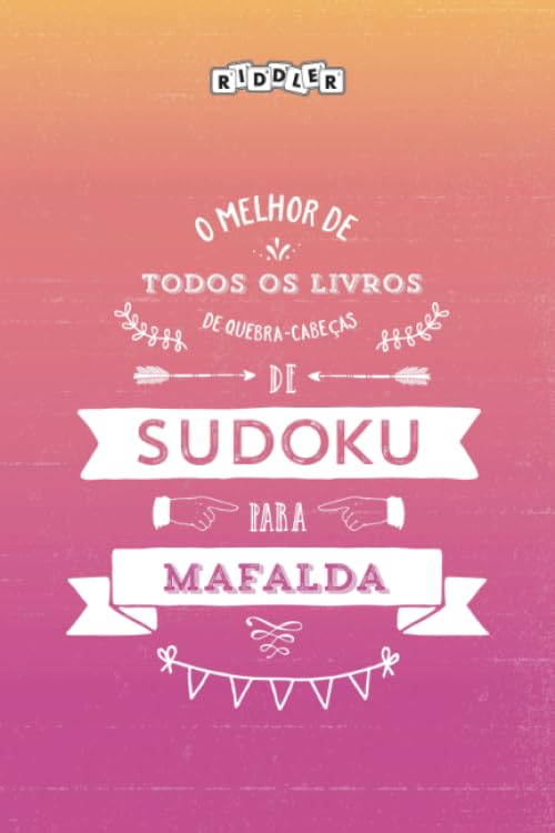 O melhor livro de quebra-cabeças de Sudoku para Mafalda (Portuguese Edition) Books
