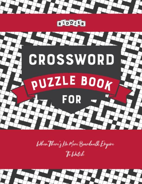 Crossword Puzzle Book for When There's No More Boardwalk Empire To Watch book