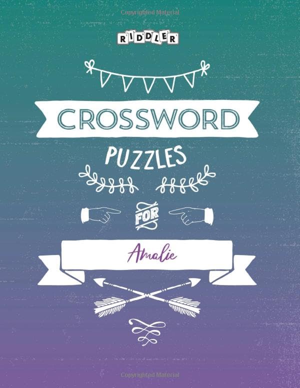 Crossword Puzzles for Amalie Leisure & Fun