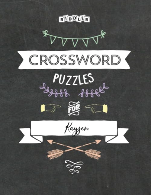 Crossword Puzzles for Kaysen Leisure & Fun