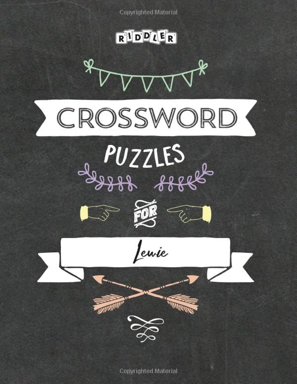 Crossword Puzzles for Lewie Leisure & Fun