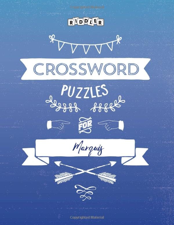 Crossword Puzzles for Marquis Leisure & Fun