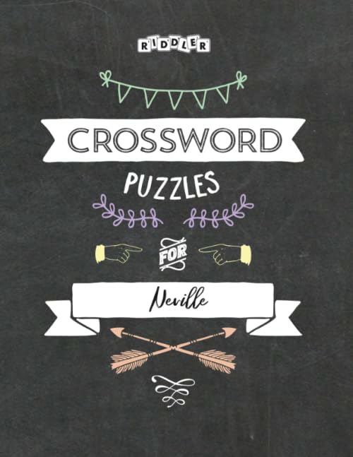 Crossword Puzzles for Neville Leisure & Fun