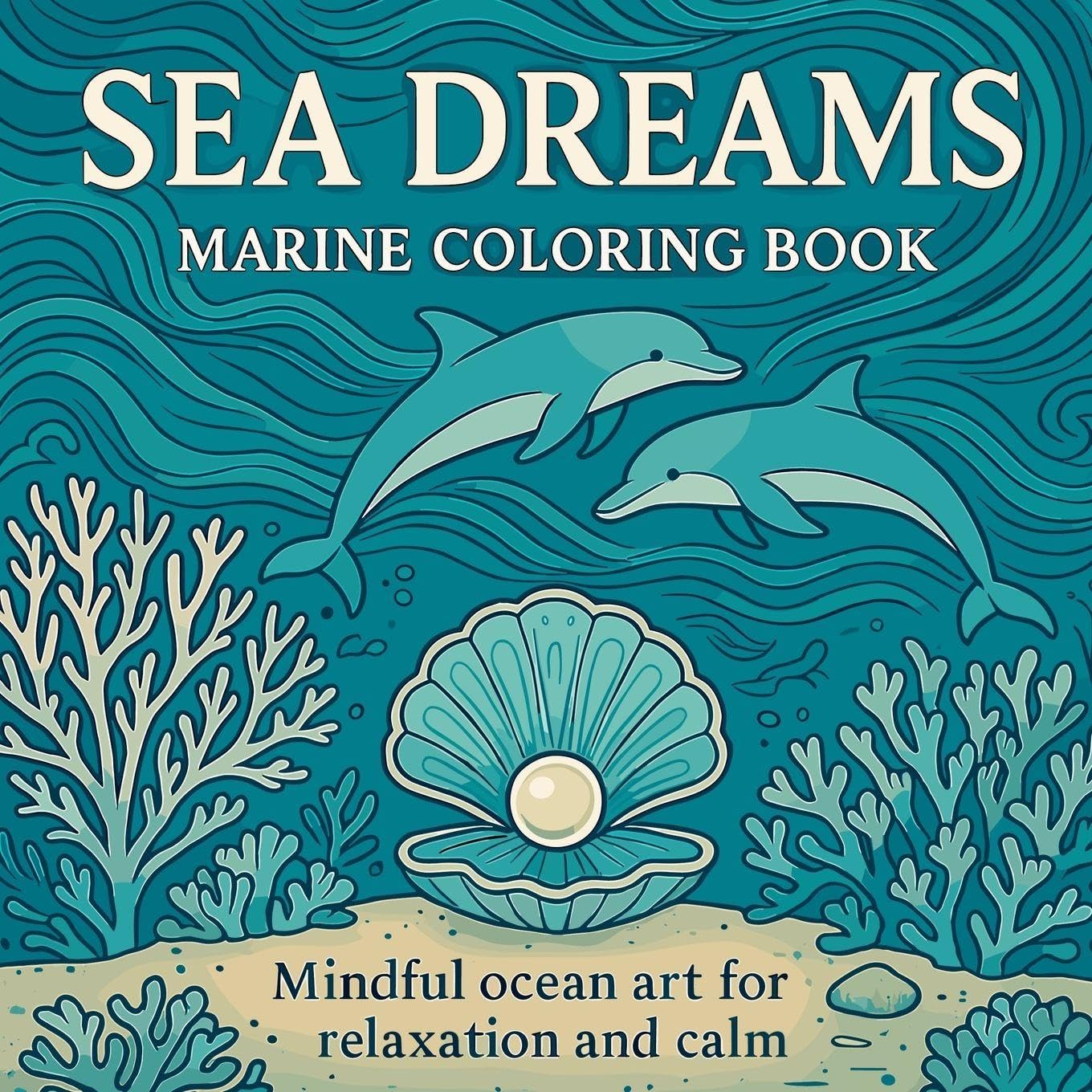 Sea Dreams - Marine Coloring Book Hobbies & Crafts