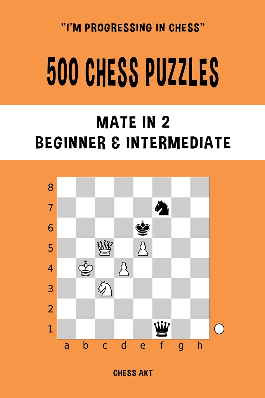 500 Chess Puzzles, Mate in 2, Beginner and Intermediate Level: Solve chess problems and improve your tactical skills Film, Art & Culture