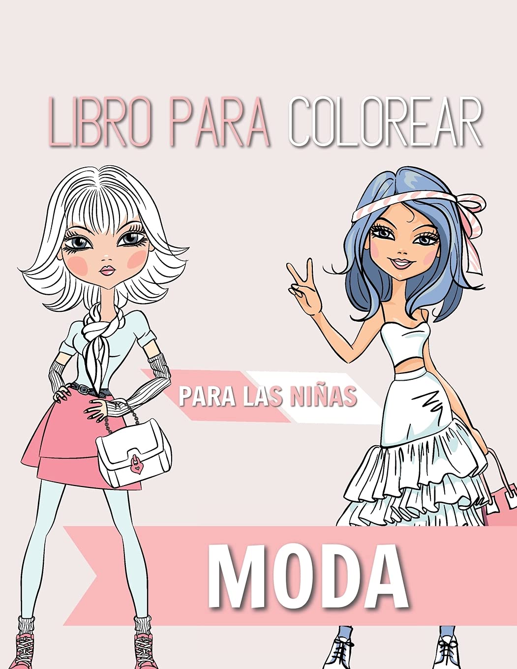 Moda Libro para colorear Para las niñas: De 8 a 12 años - Preciosa belleza Estilo de moda, Ropa, Diseños frescos y lindos book