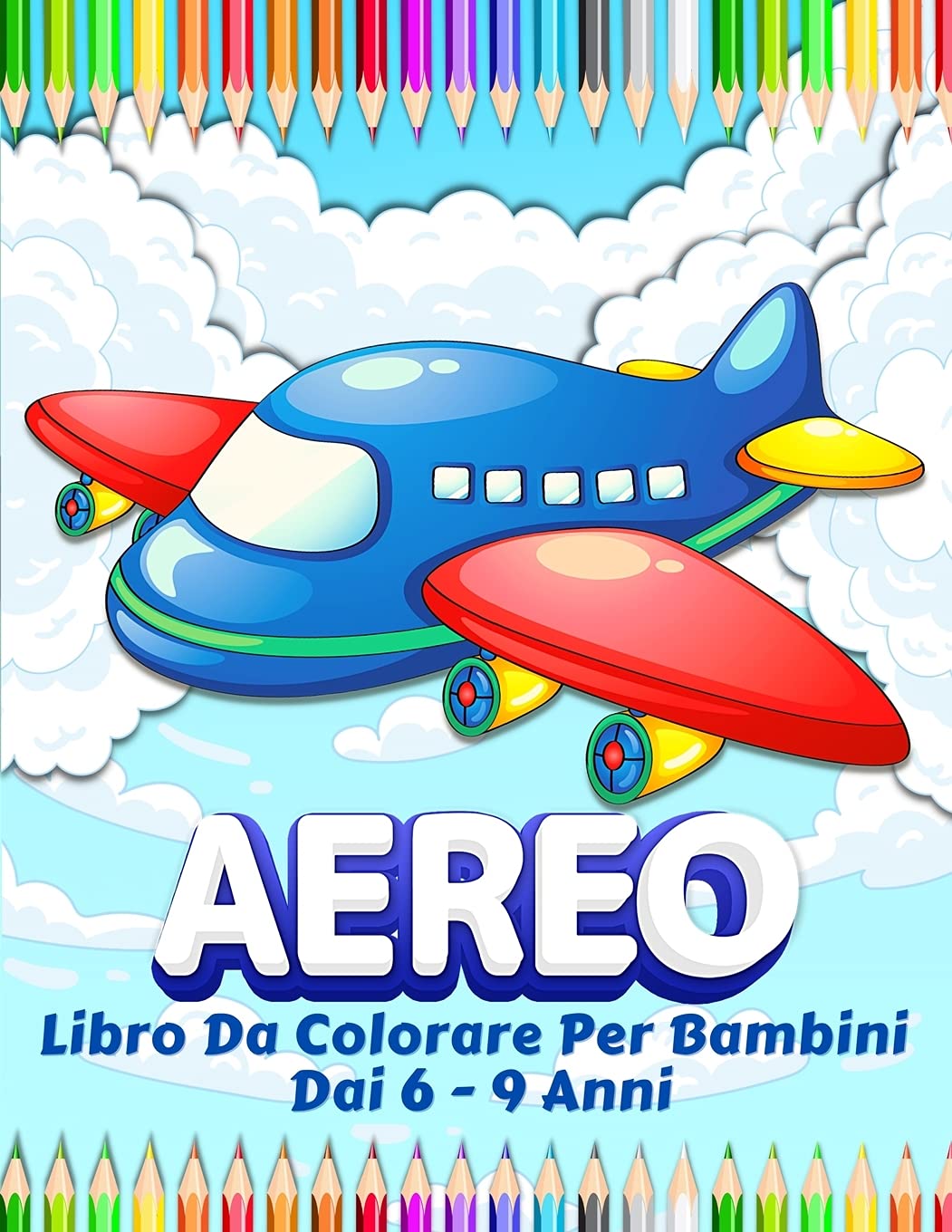 Aeroplani Libro Da Colorare Per I Bambini Non-fiction