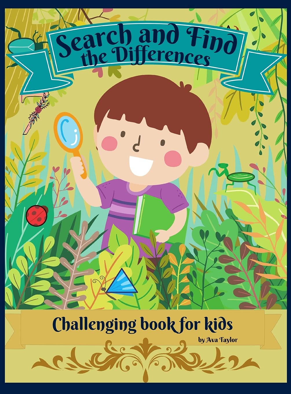 Search and Find the Differences Challenging Book for kids: Wonderful Activity Book For Kids To Relax And Develop Research skill. Includes 30 challengi Non-fiction