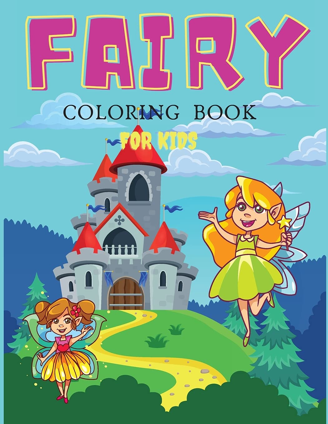 Fairy Coloring Book For Girls Tiptoi & Games
