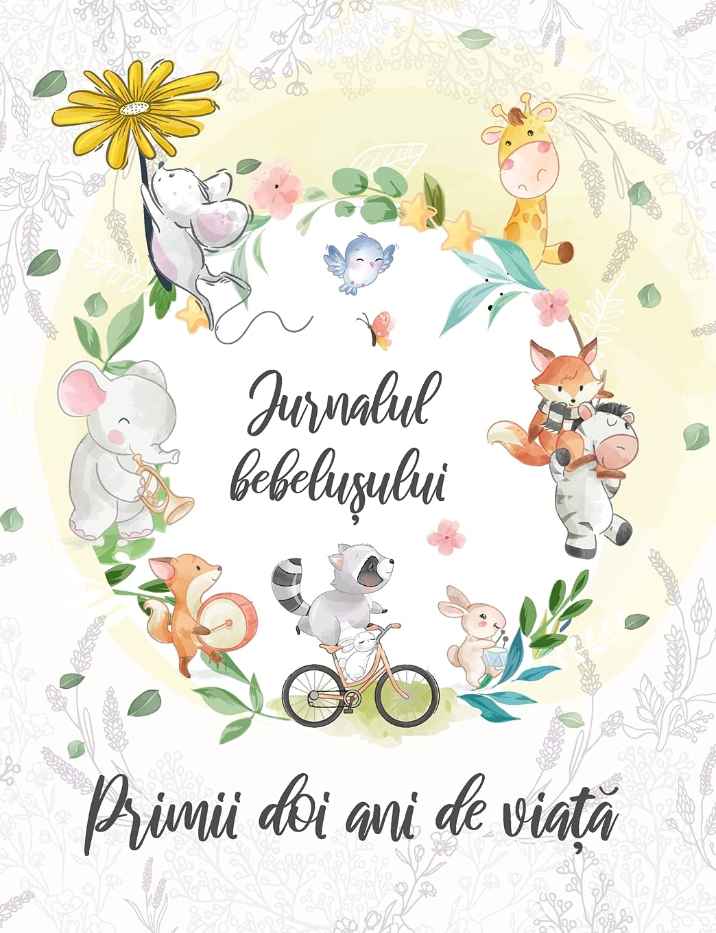 Jurnalul Bebelusului, Primii 2 ani de viata: Memorii, Nastere, Maternitate, Dezvoltare, Cadou, Jurnal Reading Aloud & Learning to Read