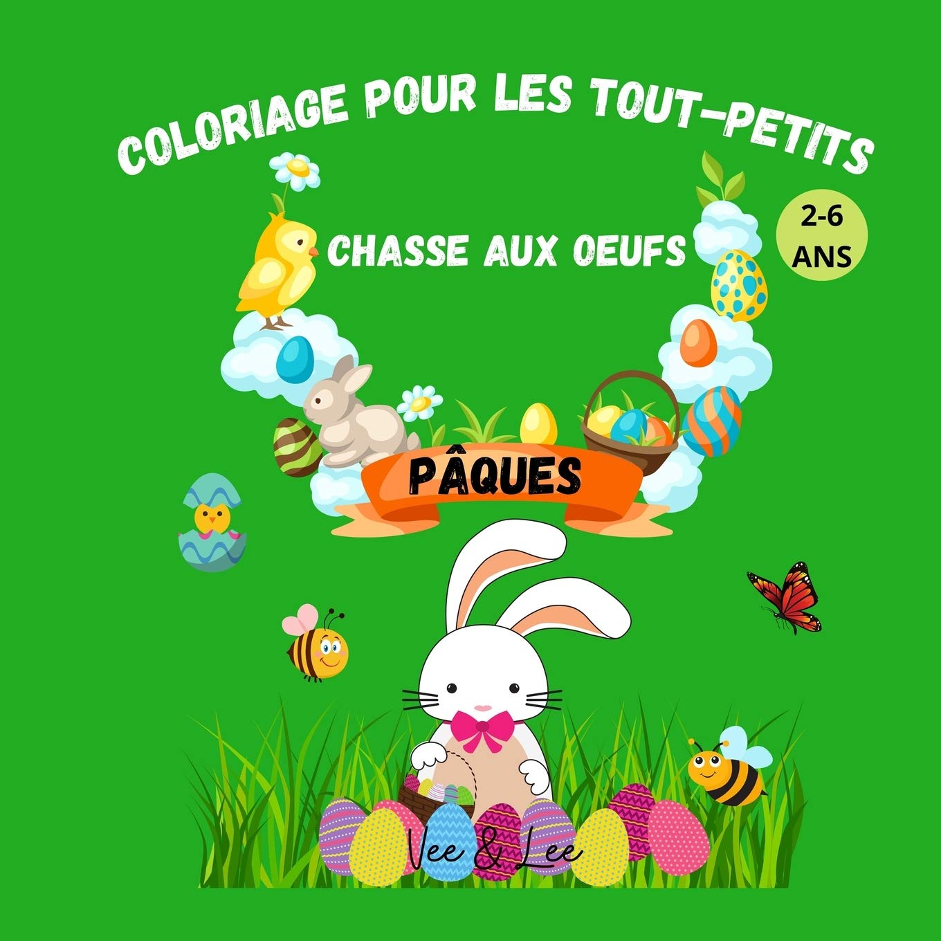 Coloriage pour les tout petits Chasee aux Oeufs Pâques book