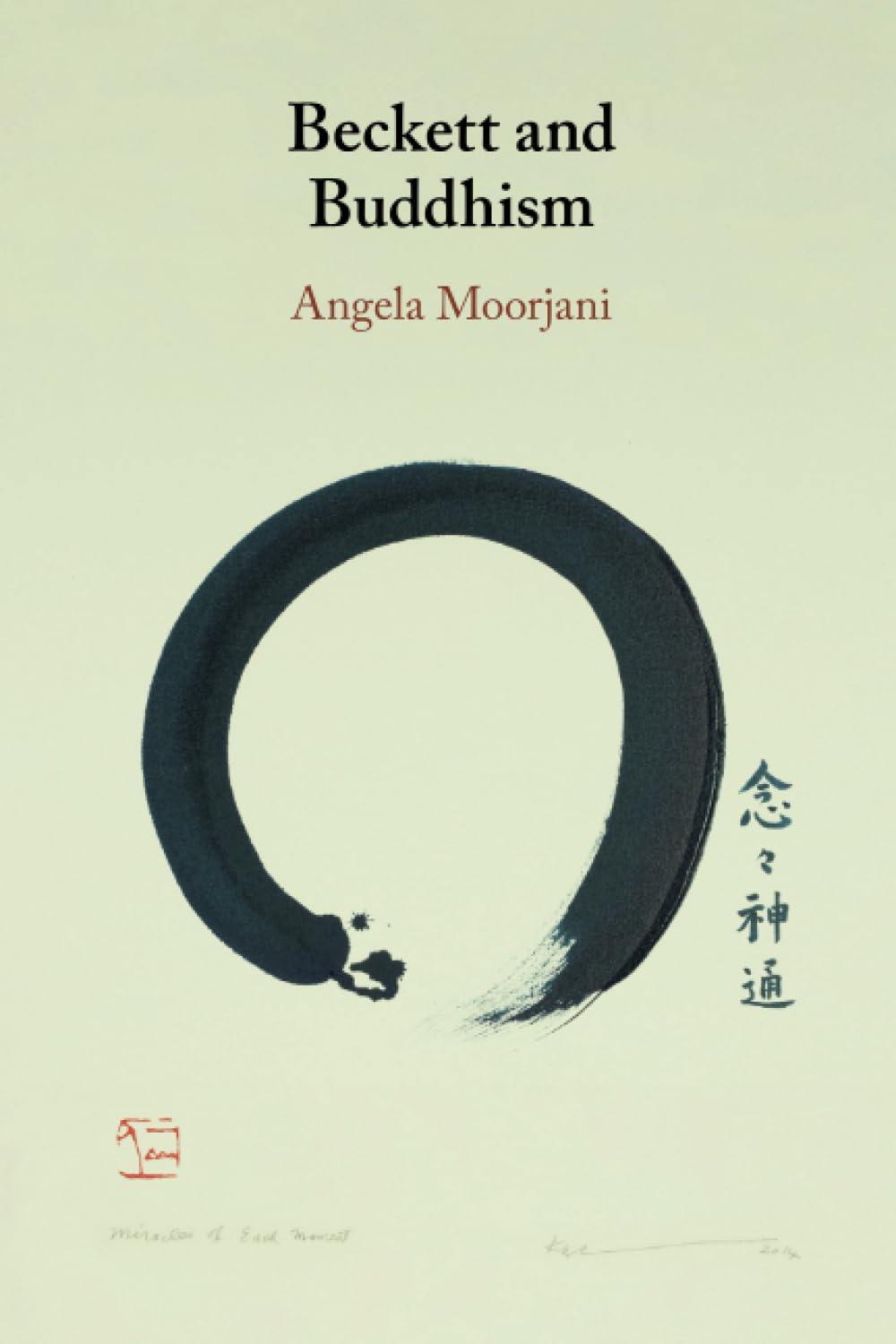 Beckett and Buddhism book
