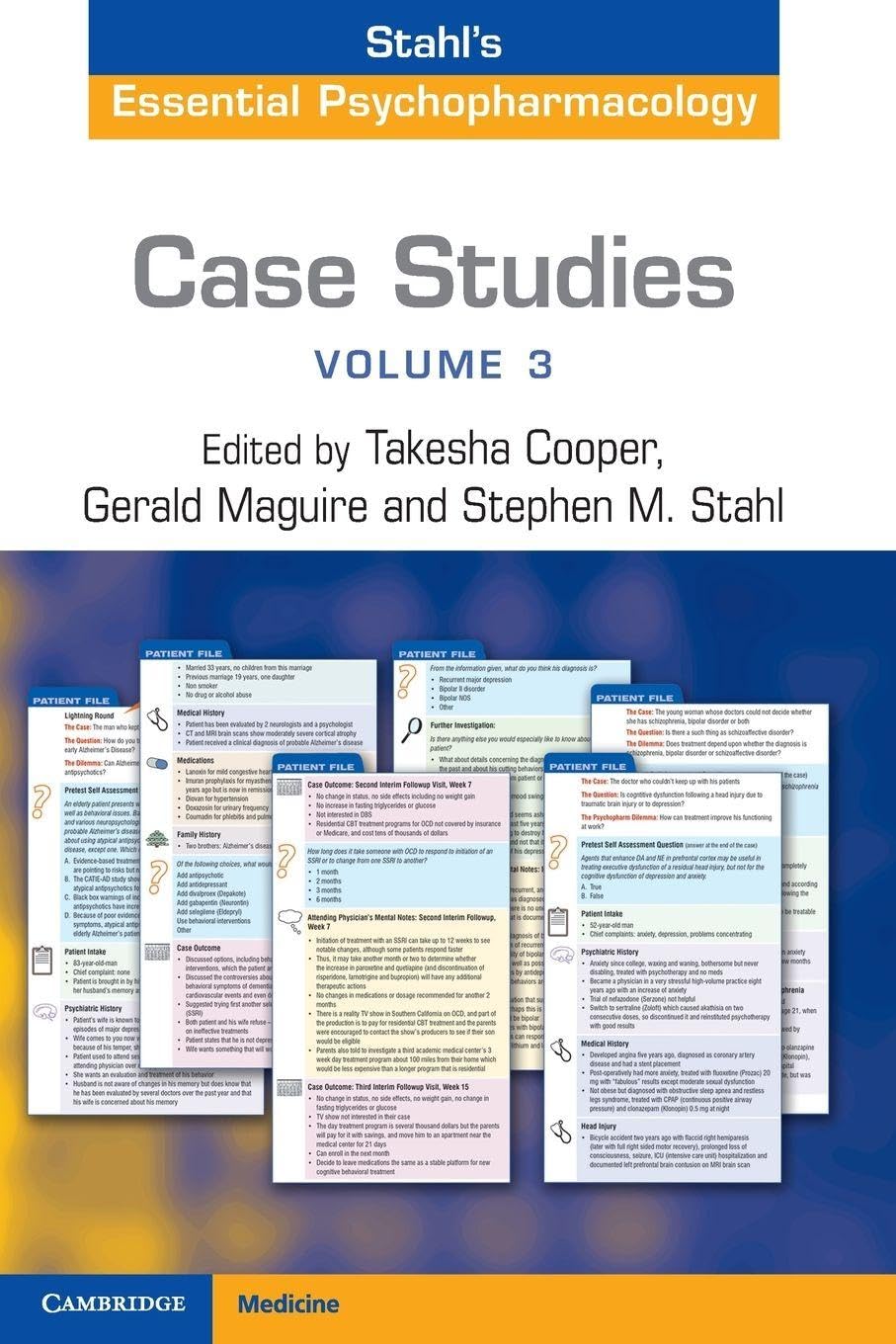 Case Studies: Stahl's Essential Psychopharmacology Medicine