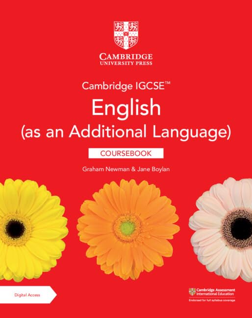Cambridge Igcse English As an Additional Language Coursebook + Digital Access 2 Years (Cambridge International Igcse) Foreign Languages ​​& Dictionaries