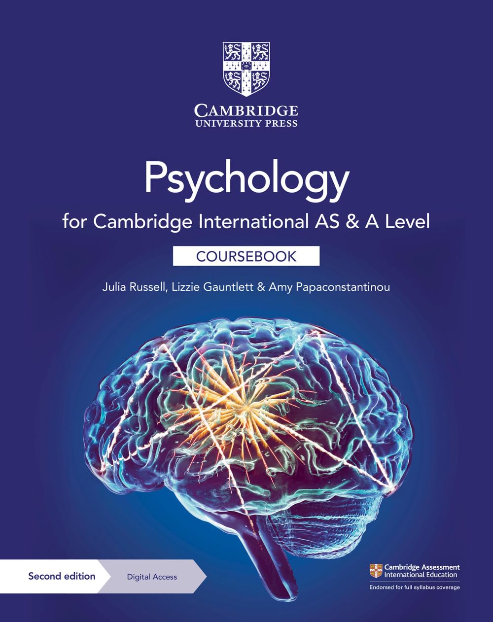 Cambridge International As & a Level Psychology Coursebook + Digital Access 2 Years Professional & Reference Books