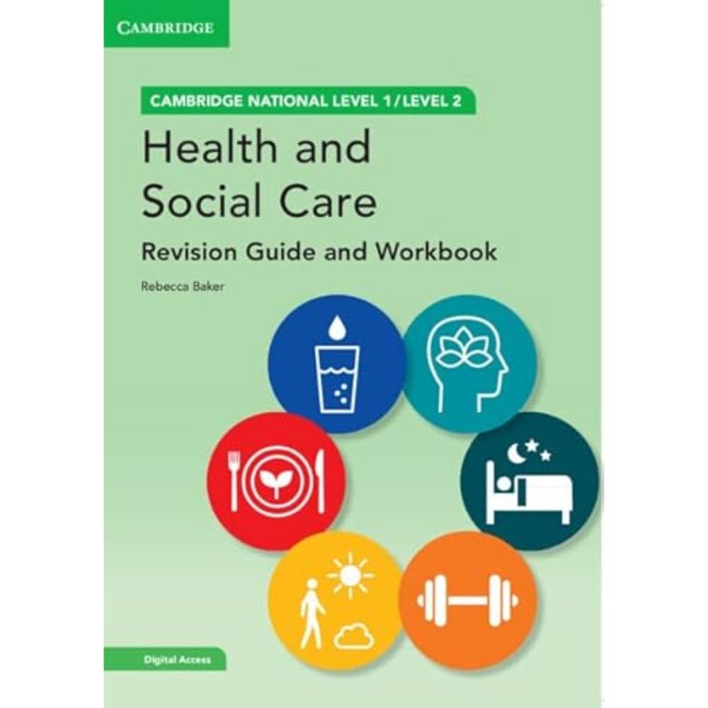 Cambridge National in Health and Social Care Revision Guide and Workbook with Digital Access (2 Years): Level 1/Level 2 book
