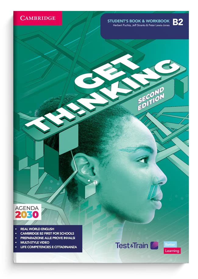 Get thinking. B2. Student's book and Workbook. With INVALSI B2, Test & train. Per le Scuole superiori. Con e-book. Con espansione online book