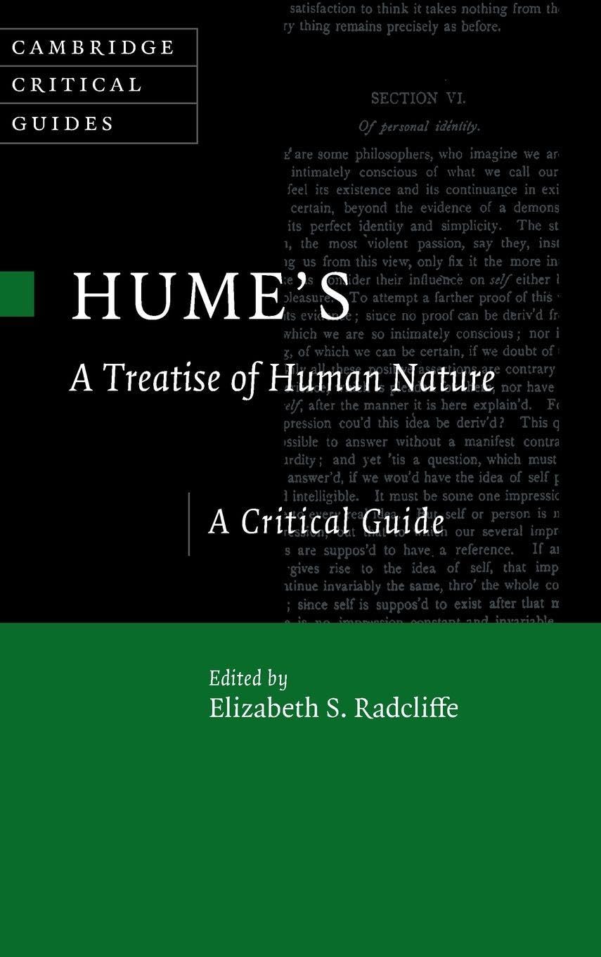 Hume's A Treatise of Human Nature Philosophy