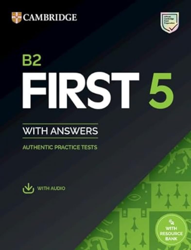 B2 First 5 Student's Book with Answers with Audio with Resource Bank Foreign Languages ​​& Dictionaries