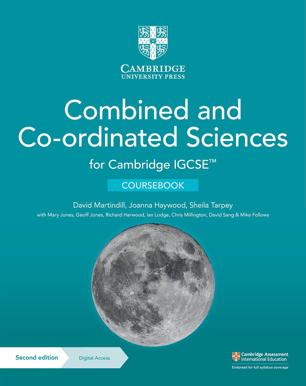Cambridge IGCSE(TM) Combined and Co-ordinated Sciences Coursebook with Digital Access (2 Years) (Cambridge International Igcse) Professional & Reference Books