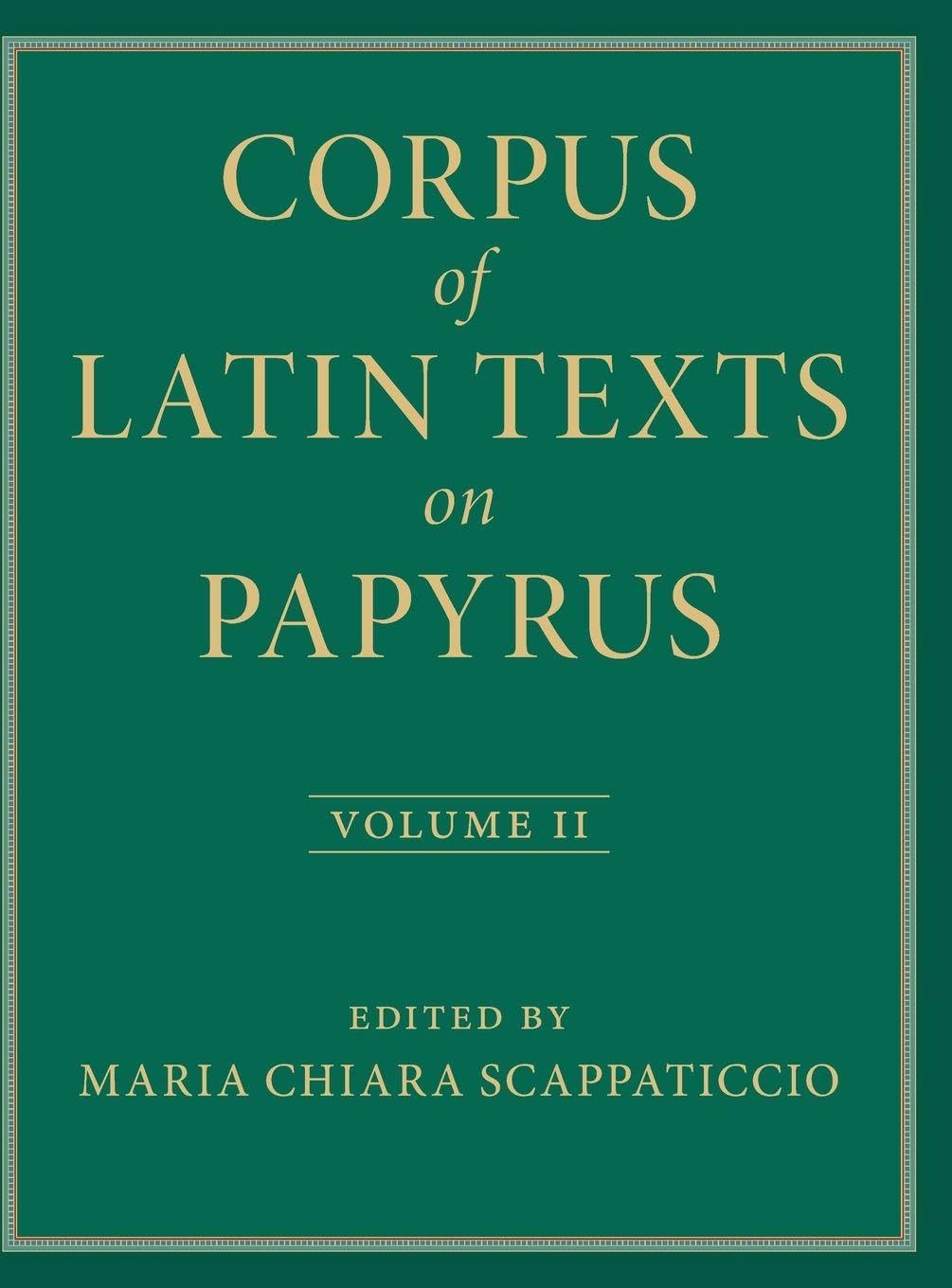 Corpus of Latin Texts on Papyrus Media & Communication