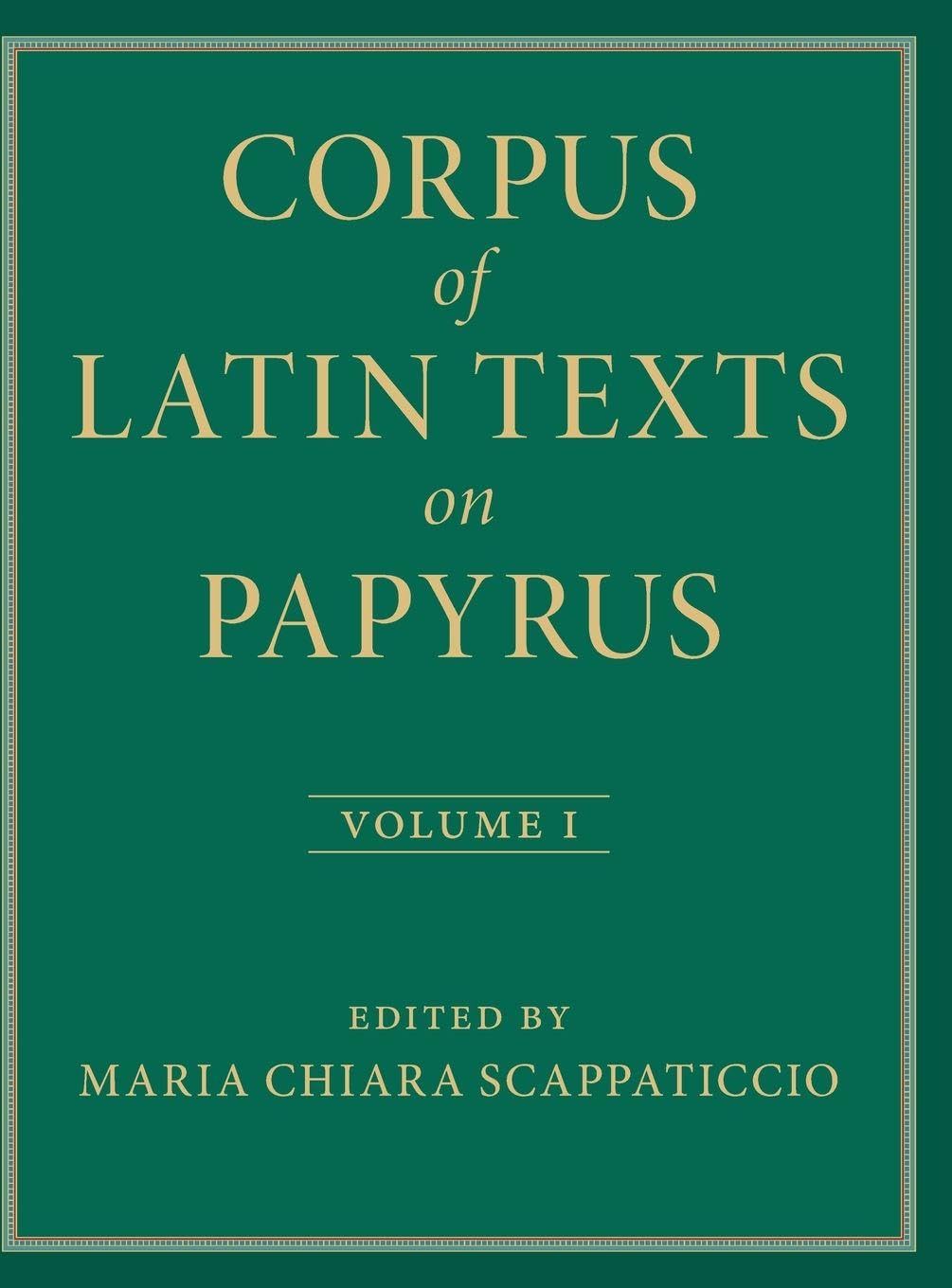 Corpus of Latin Texts on Papyrus Media & Communication