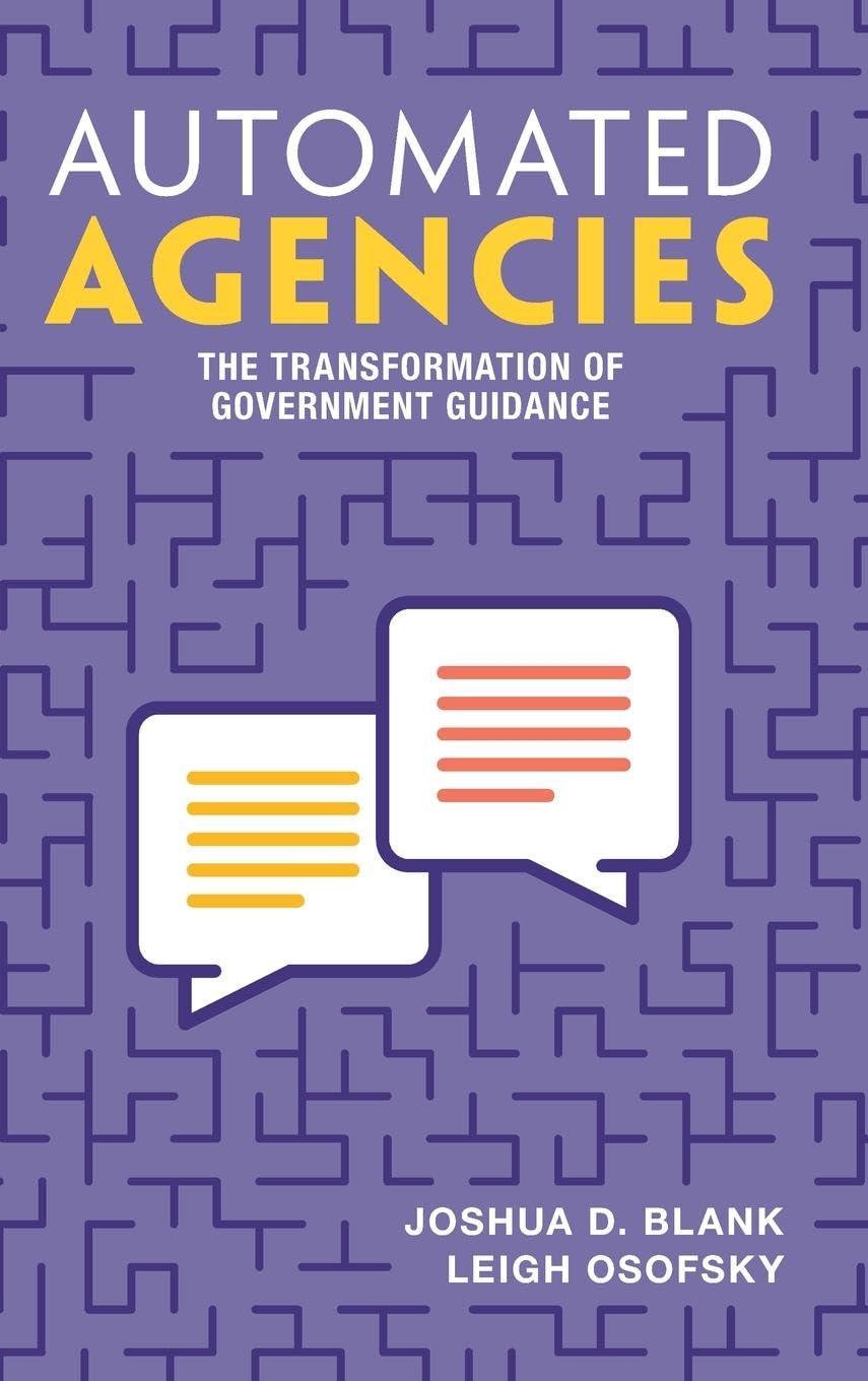 Automated Agencies: The Transformation of Government Guidance Law