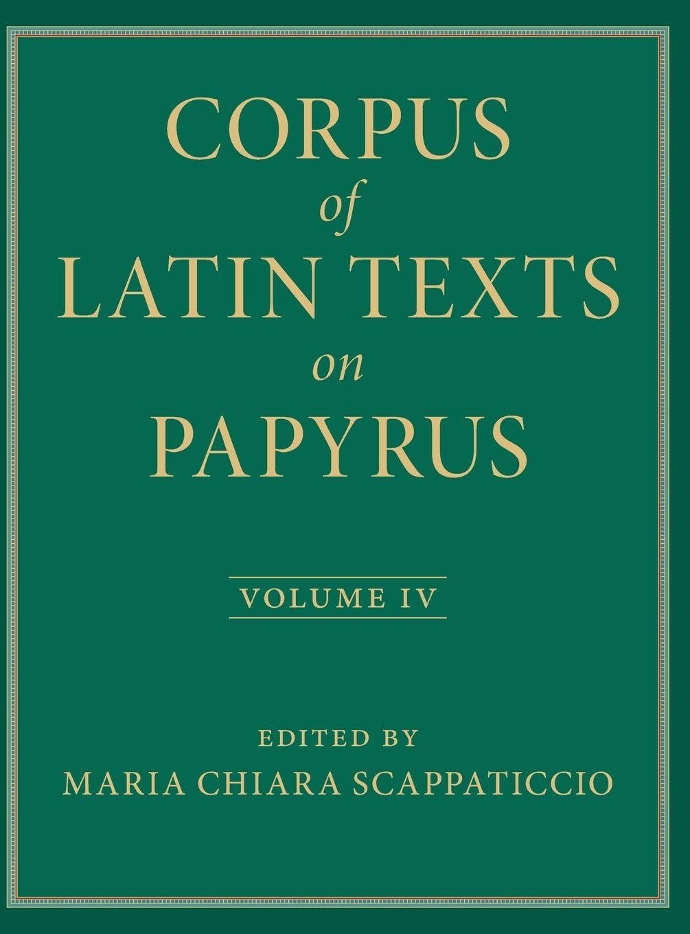 Corpus of Latin Texts on Papyrus Media & Communication