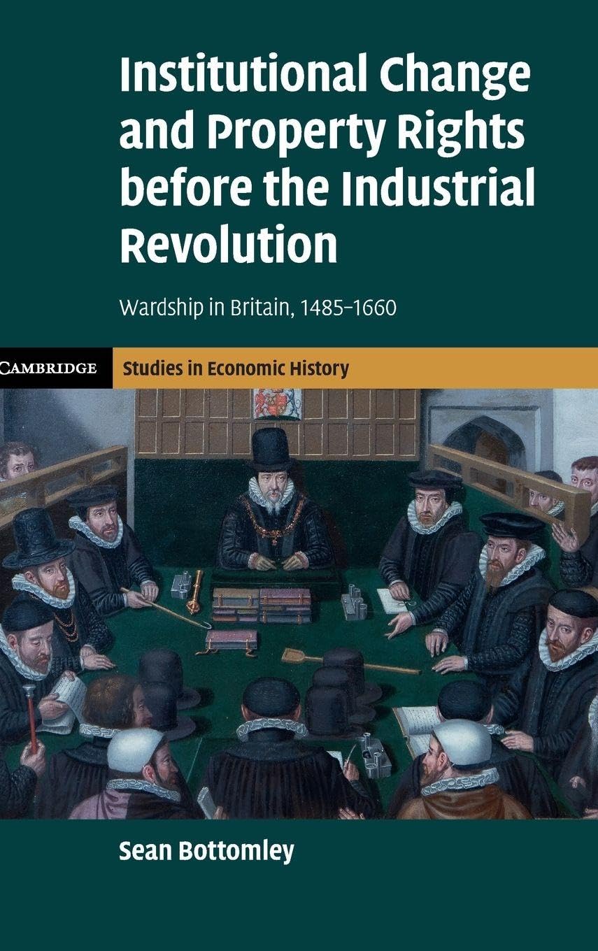 Institutional Change and Property Rights before the Industrial Revolution Law