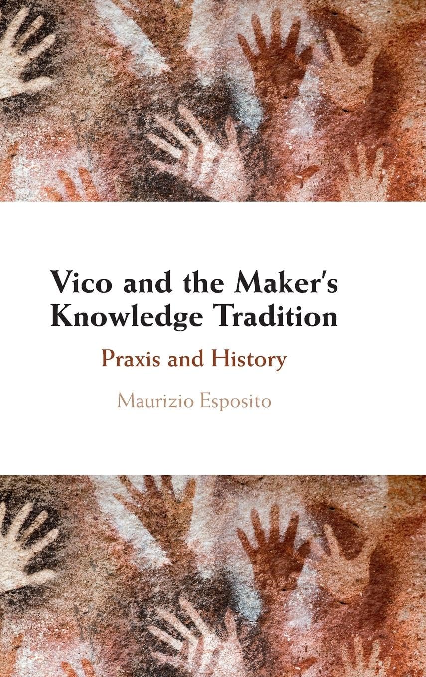Product Image: Vico and the Maker's Knowledge Tradition