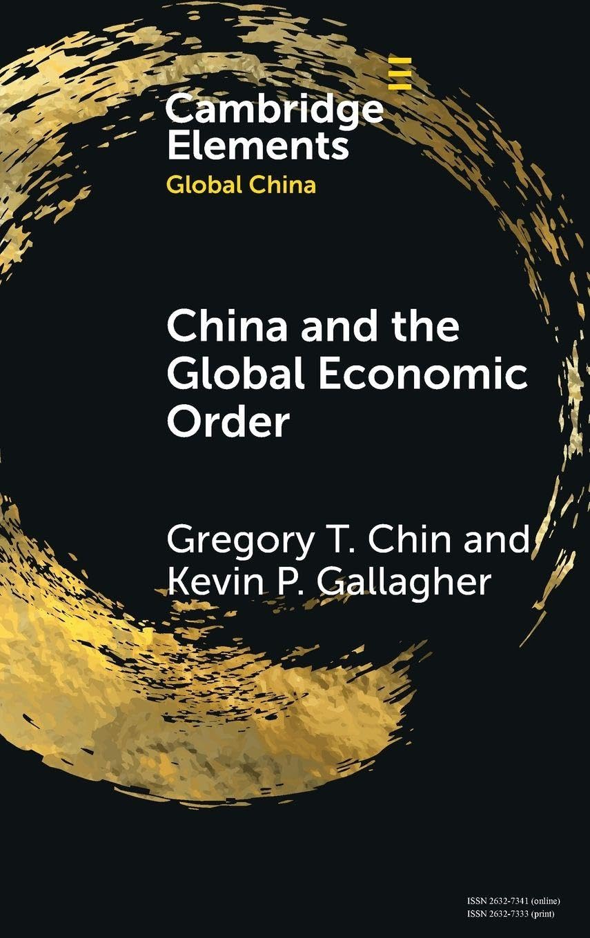 China and the Global Economic Order Law