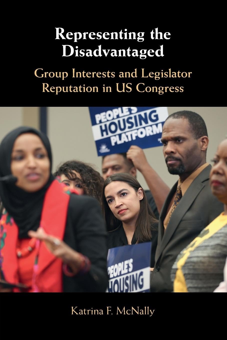 Representing the Disadvantaged: Group Interests and Legislator Reputation in Us Congress Books