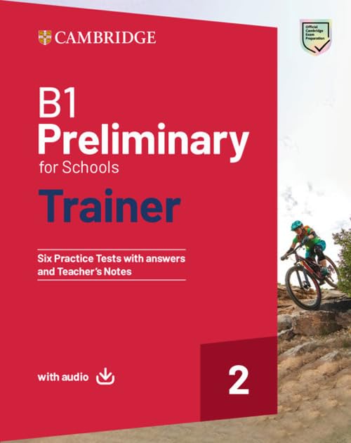 B1 Preliminary for Schools Trainer 2 with Answers with Audio book