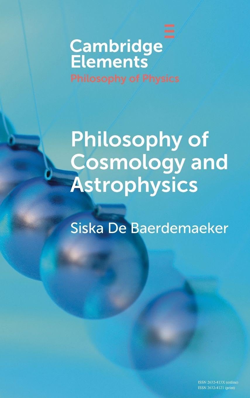 Philosophy of Cosmology and Astrophysics Philosophy