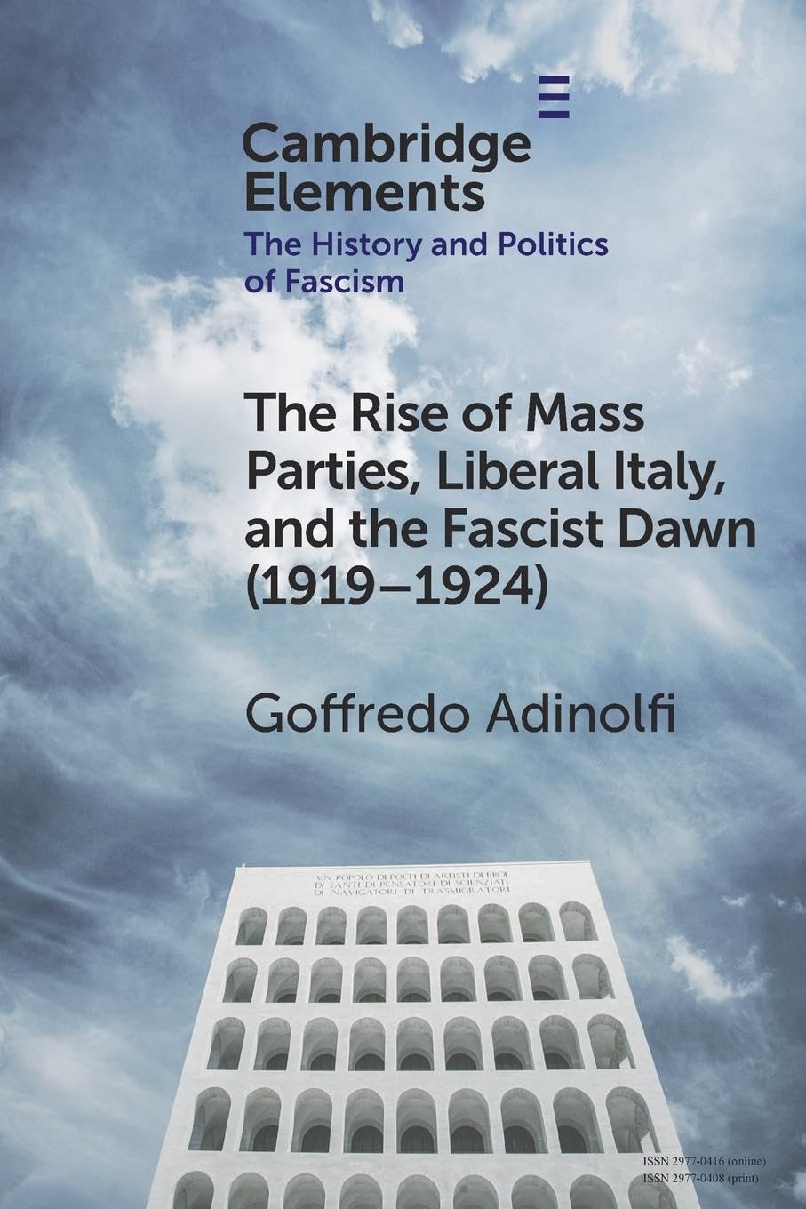 The Rise of Mass Parties, Liberal Italy, and the Fascist Dawn (1919-1924) Social Sciences
