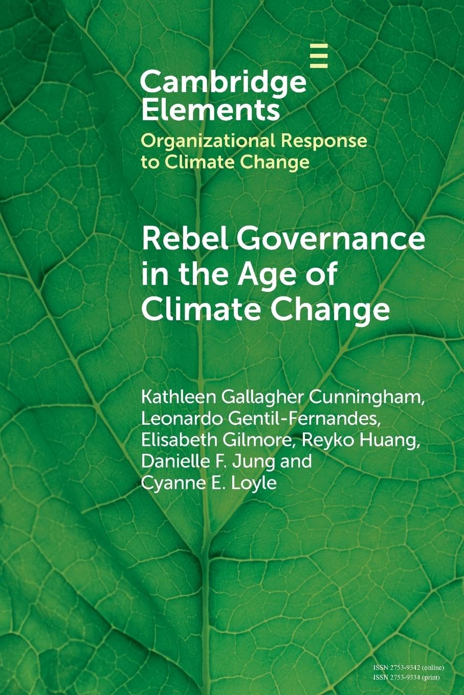 Rebel Governance in the Age of Climate Change Geology & Geography