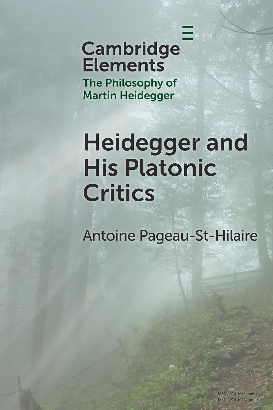 Heidegger and His Platonic Critics Philosophy