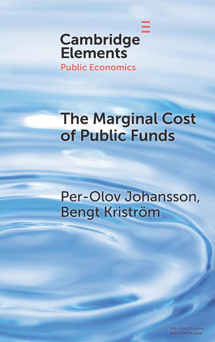 The Marginal Cost of Public Funds Law