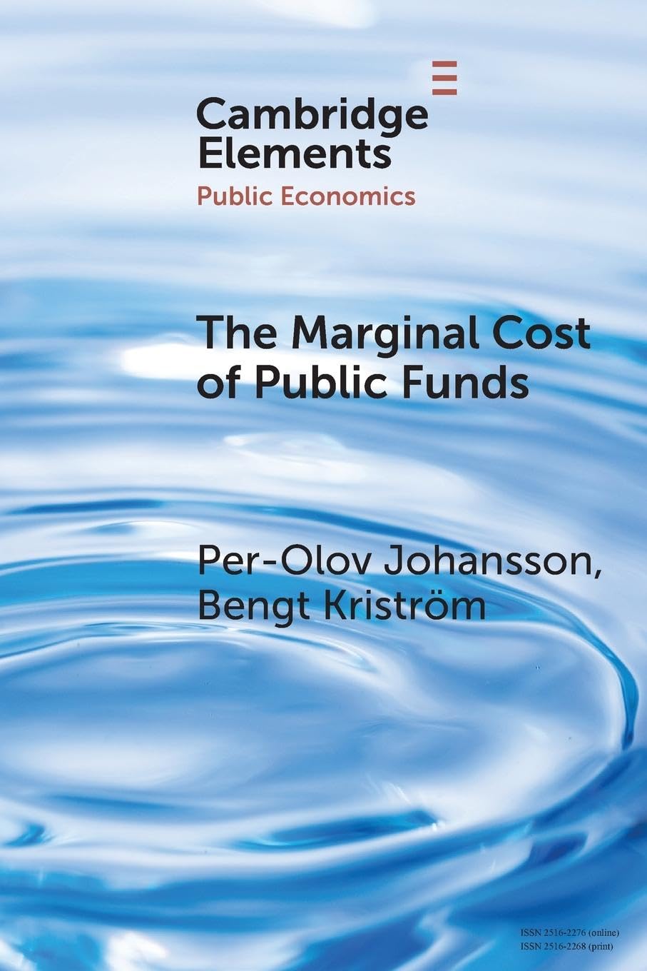 The Marginal Cost of Public Funds Law