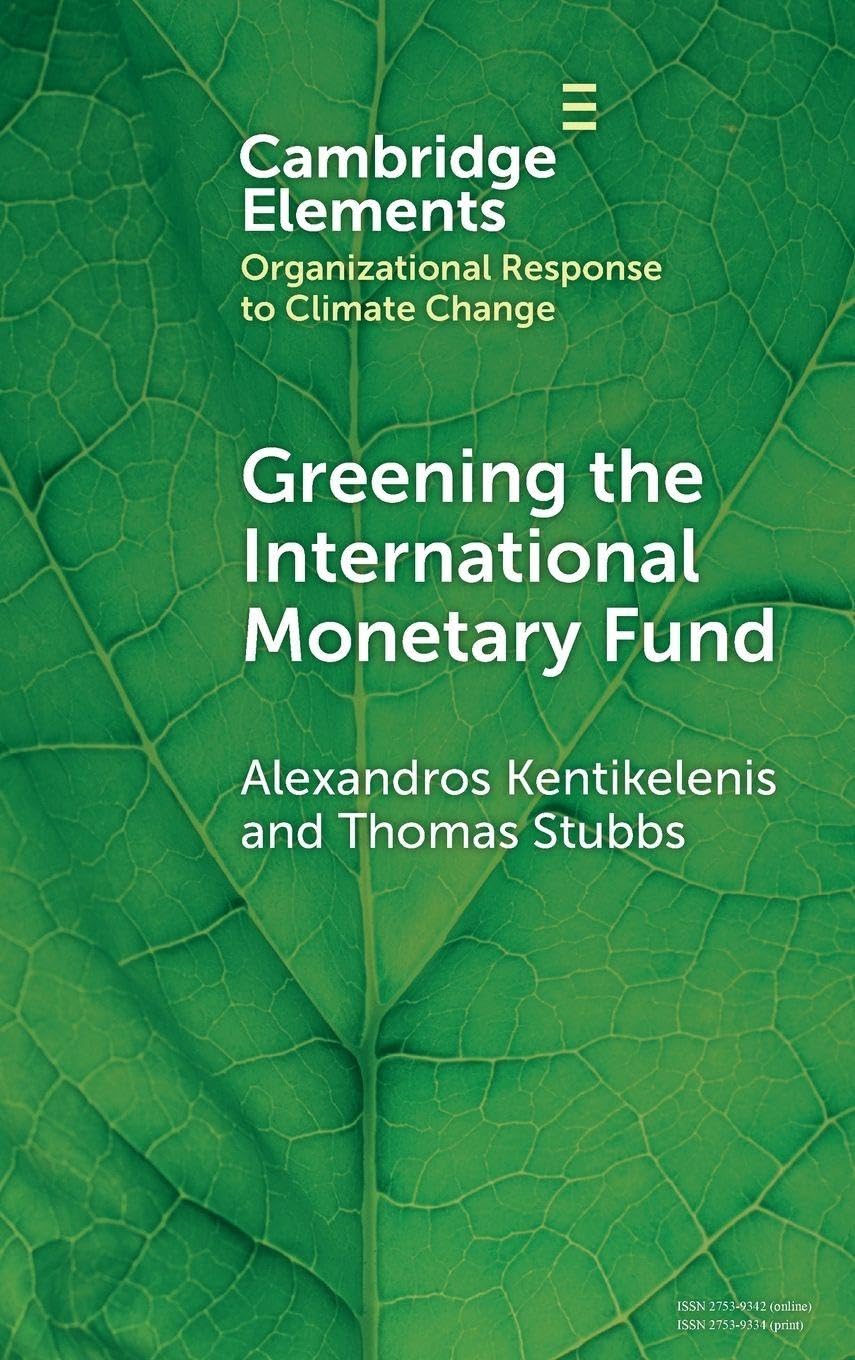 Greening the International Monetary Fund Business, Finance & Career