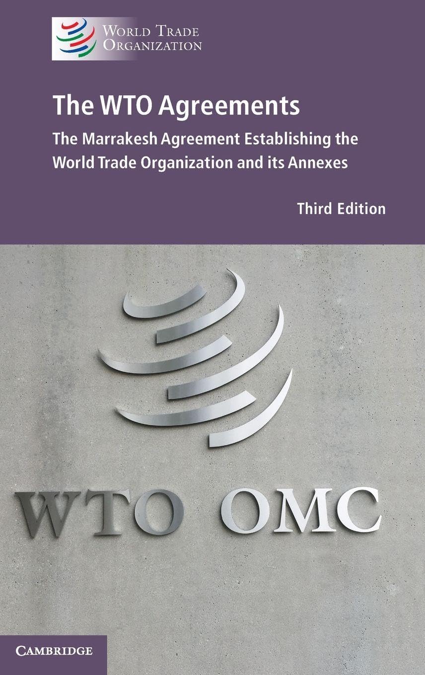 The WTO Agreements Law