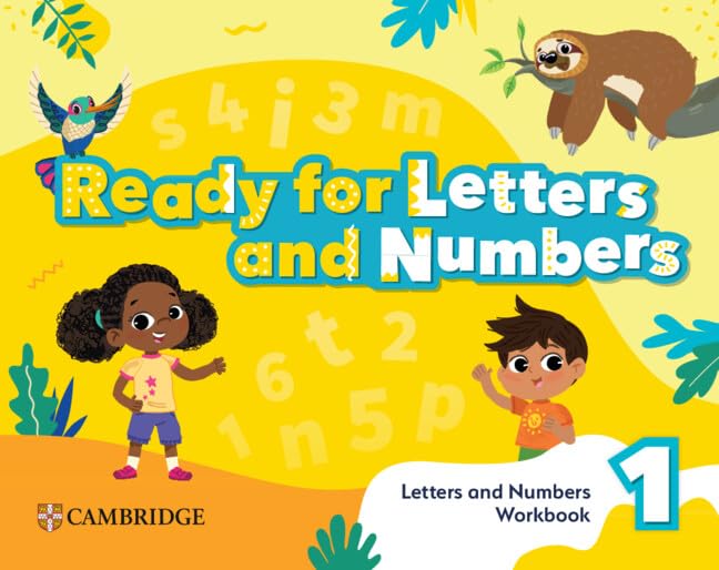 Ready, Set, Grow! Level 1 Letters and Numbers Workbook American English book