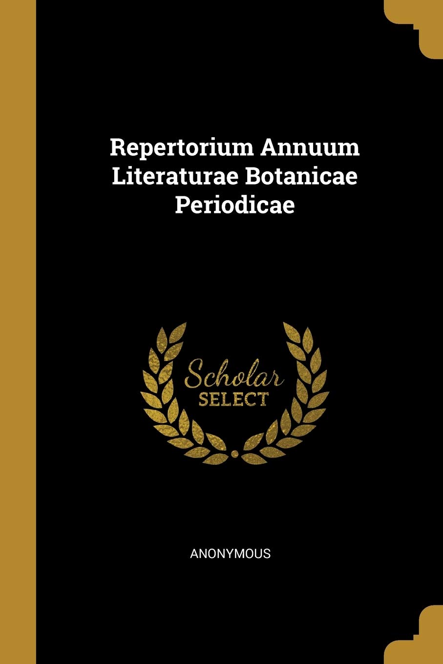 Repertorium Annuum Literaturae Botanicae Periodicae Politics & History