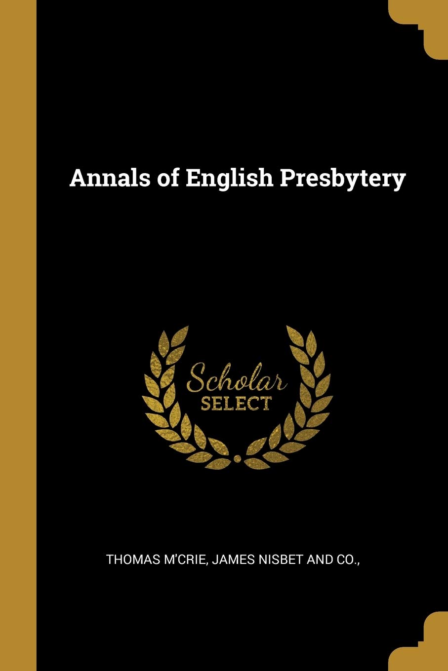 Annals of English Presbytery book