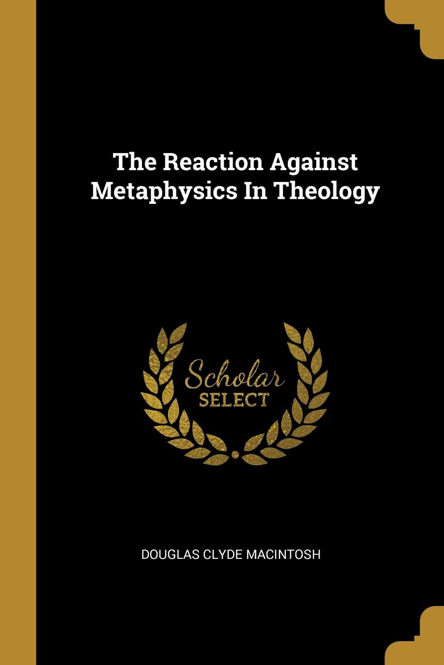 The Reaction Against Metaphysics in Theology Philosophy