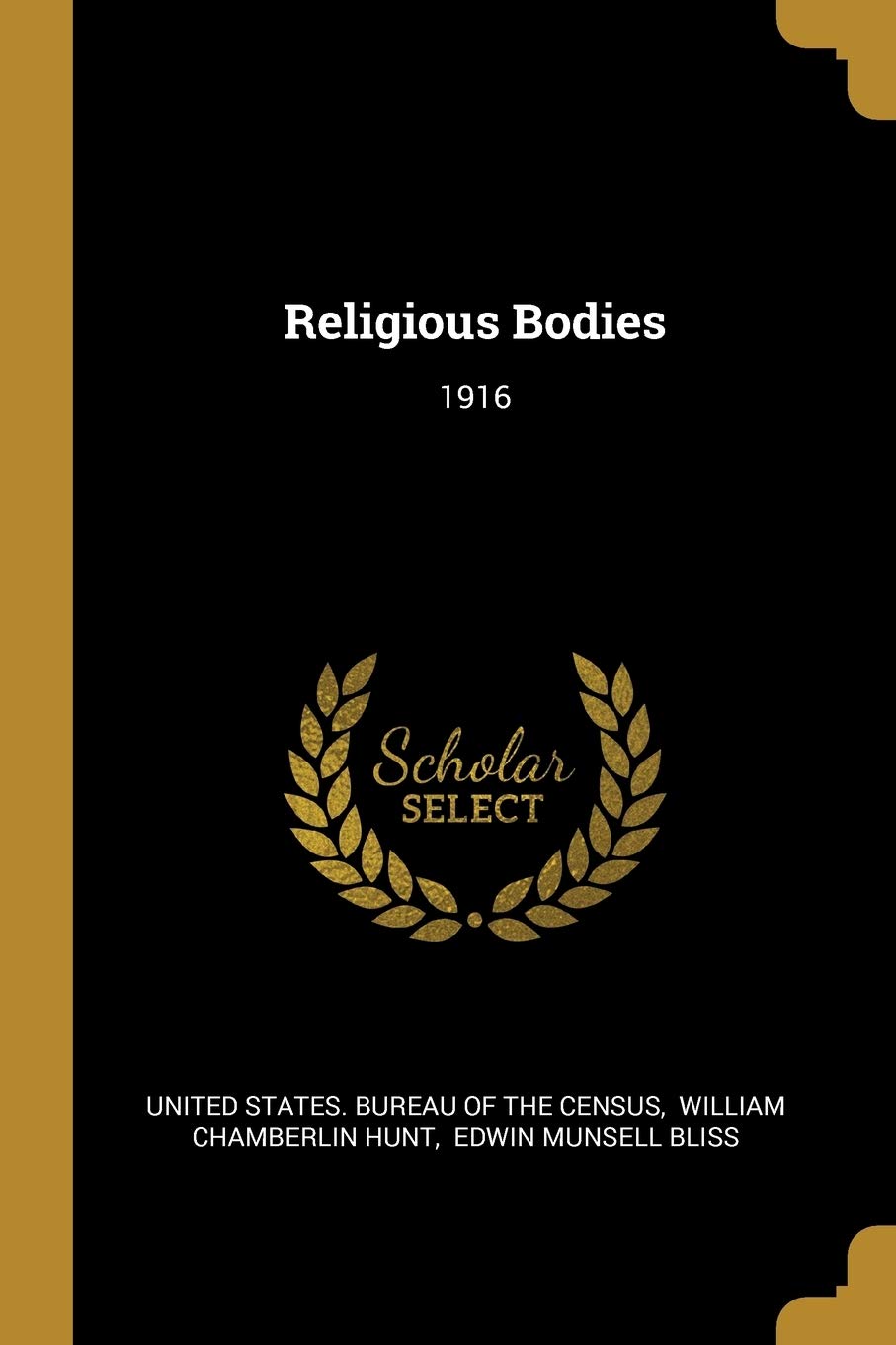 Religious Bodies: 1916 book