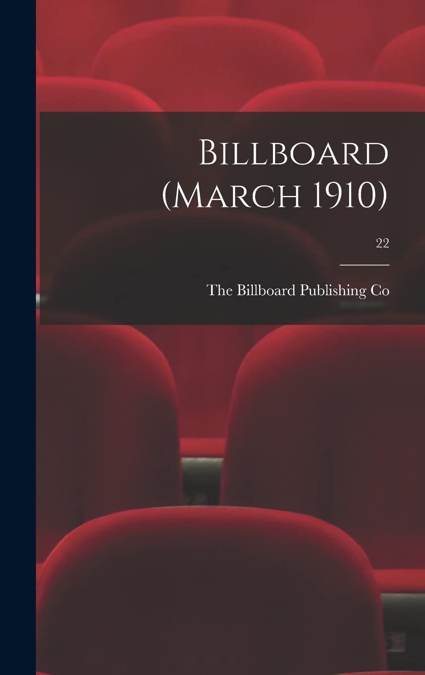 Product Image: Billboard (March 1910); 22