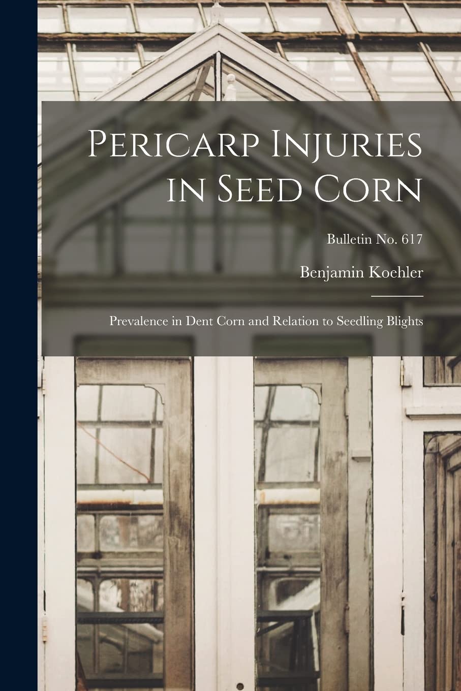 Pericarp Injuries in Seed Corn: Prevalence in Dent Corn and Relation to Seedling Blights; bulletin No. 617 Natural Sciences