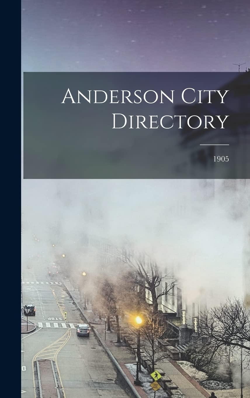 Product Image: Anderson City Directory; 1905